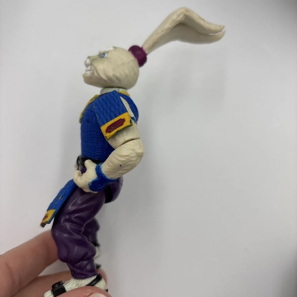 Vintage 1989 Playmates TMNT Ninja Turtles Usagi Yojimbo Action Figure Toy 5" - Picture 2 of 7
